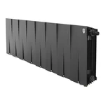 Радиатор биметаллический Royal Thermo PianoForte 300 Чёрный VR80 - 16 секц. 1