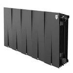 Радиатор биметаллический Royal Thermo PianoForte 300 Чёрный - 10 секц. 1