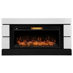 Каминокомплект: Очаг Electrolux EFP/P-4220LS, портал Moderno 42/40/36, белый, р/в 2