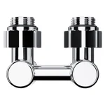 Узел нижнего подключения Royal Thermo Design угловой 1/2"х3/4" EK (хром) 3