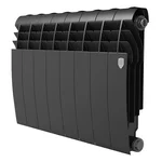 Радиатор биметаллический Royal Thermo BILINER B 350 Чёрный - 10 секц. 1