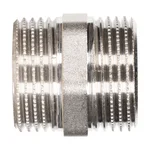 Ниппель прямой LD DN25 нр-нр, латунь никелированная (с биркой) 2