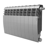 Радиатор Royal Thermo BiLiner 350 /Silver Satin VR - 10 секц. 1