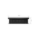 Конвектор внутрипольный Royal Thermo ATRIUM-90/300/2000-DG-U-AU 3