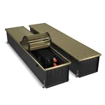 Конвектор внутрипольный Royal Thermo ATRIUM-190/250/2100-DG-U-LB 1