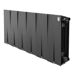 Радиатор биметаллический Royal Thermo PianoForte 300 Чёрный - 12 секц. 1