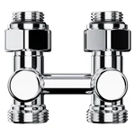 Узел нижнего подключения Royal Thermo Design прямой 1/2"х3/4"EK (хром) 3