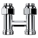 Узел нижнего подключения Royal Thermo Design прямой 1/2"х3/4"EK (хром) 5