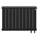 Радиатор биметаллический Royal Thermo Infinity 500 Noir Sable VR80 - 10 секц. 2