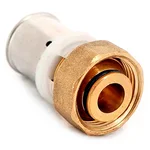 Муфта Uni-Fitt пресс-В 16x3/4"EK с накидной гайкой 2