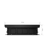 Конвектор внутрипольный Royal Thermo ATRIUM TURBO-80/250/1300-DG-U-AU 3