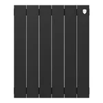 Радиатор биметаллический Royal Thermo PianoForte 500 Чёрный - 6 секц. 2