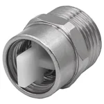 Воздухоотводчик VIEIR прямой 1/2"х3/8" хром PF504 (100/1) 2