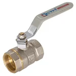 Кран шаровой CTM СТАНДАРТ для воды 1-1/2" г/г рычаг 1