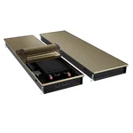 Конвектор внутрипольный Royal Thermo ATRIUM TURBO-90/400/1200-DG-U-AU 1