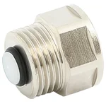 Клапан отсечной Uni-Fitt для воздухоотводчика НВ 1/2", никелированный 1