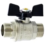 Кран BUGATTI НН 3/4" бабочка OREGON серия 327, полный проход 1