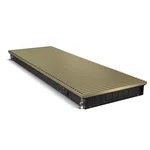 Конвектор внутрипольный Royal Thermo ATRIUM-75/400/2200-DG-U-LB 2
