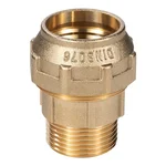 Муфта латунная BELAMOS компрессионная 1″НР×32мм, MUK32х1 1