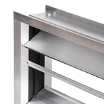 Клапан воздушный SHUFT DRr 200х150 с подставкой под электропривод 4